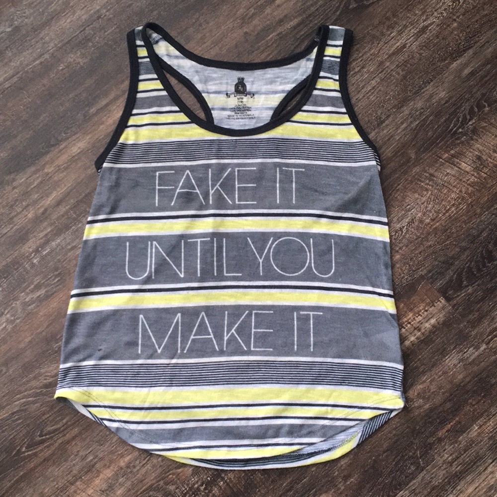 JL Tank top. Size M.